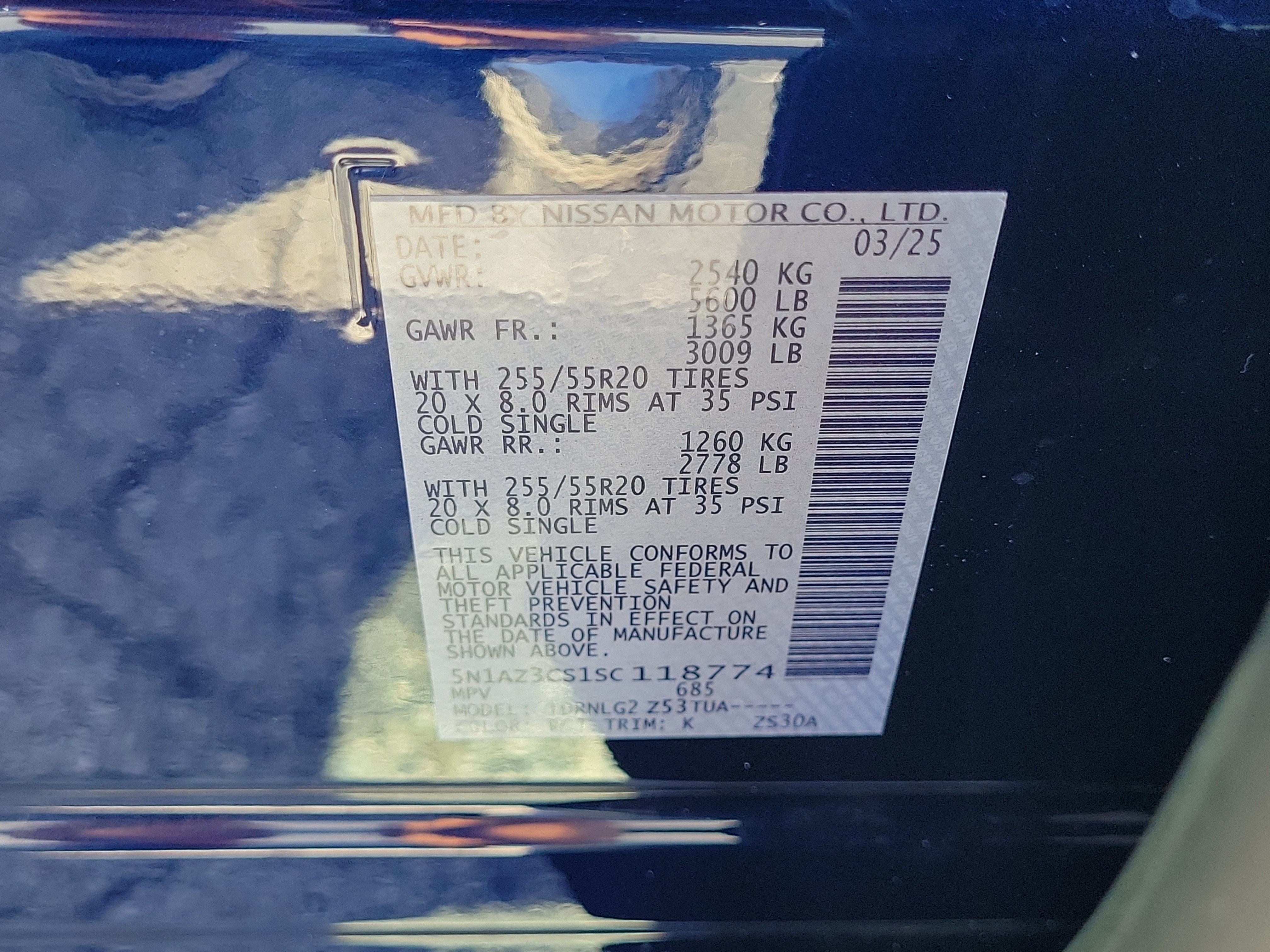 Certified 2025 Nissan Murano SL AWD/4WD image 27