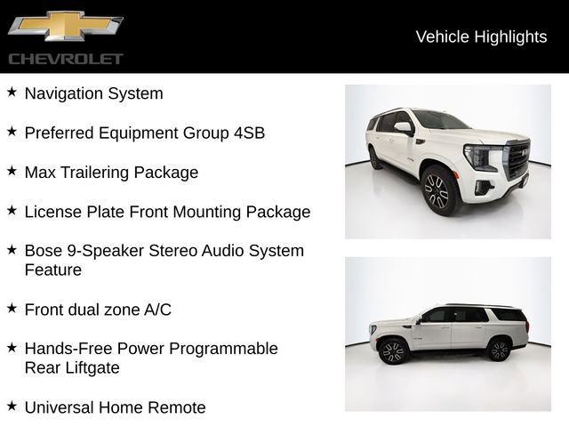 Certified 2024 GMC Yukon XL AT4 w/ Max Trailering Package image 5