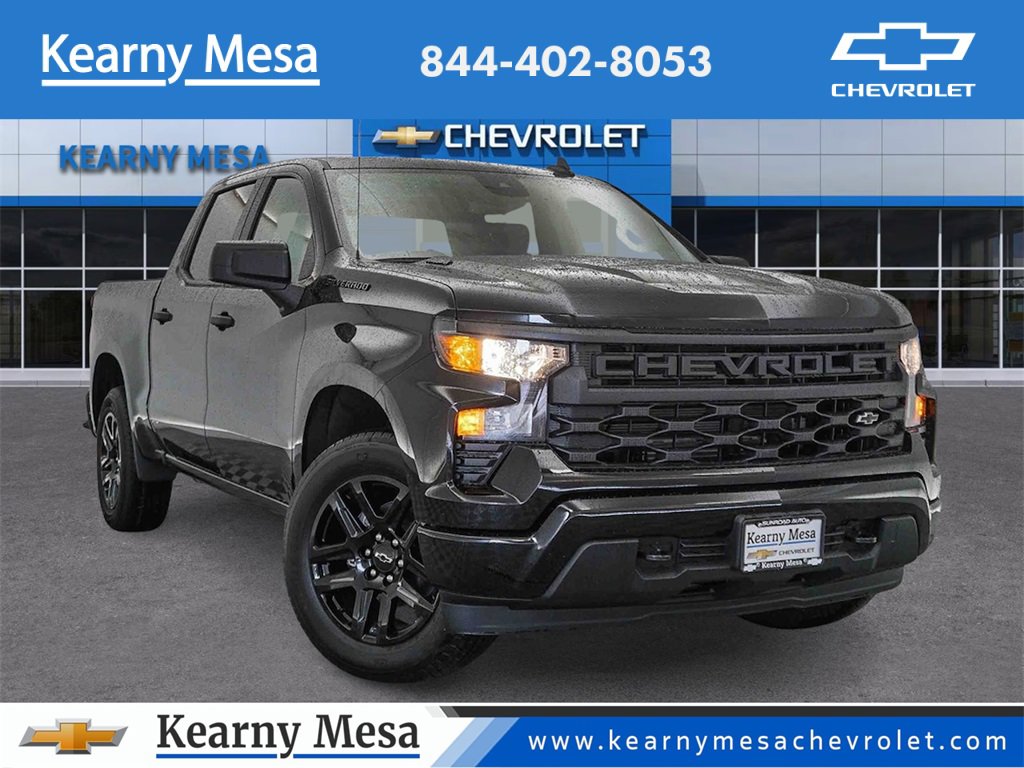 New 2026 Chevrolet Silverado 1500 Custom w/ LPO, Dark Essentials Package