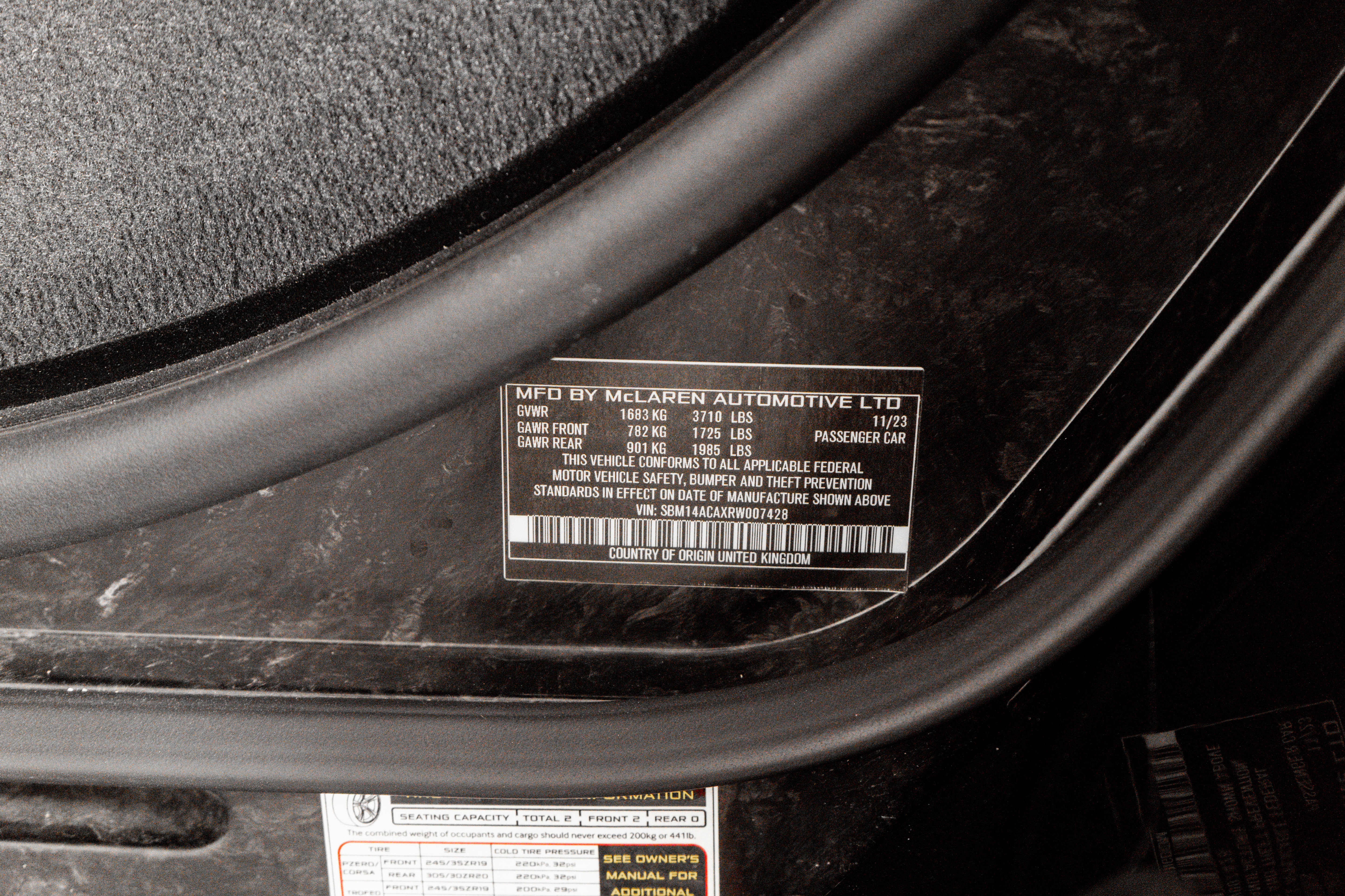 Used 2024 McLaren 750S image 43