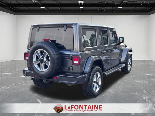 Used 2021 Jeep Wrangler Unlimited Sahara w/ Uconnect 4C Nav & Sound Group image 5