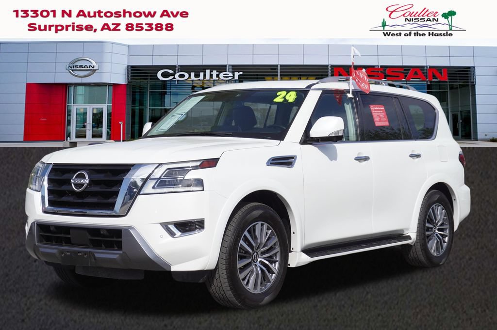 Certified 2024 Nissan Armada SL w/ Captain's Chairs Package