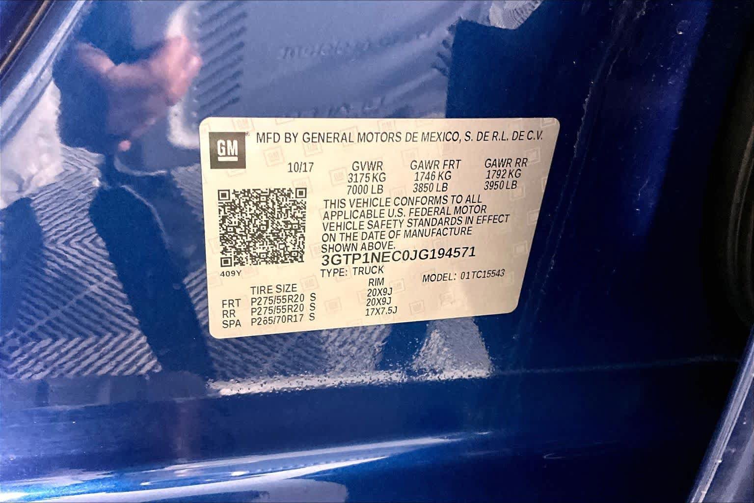 Used 2018 GMC Sierra 1500 SLT w/ Enhanced Driver Alert Package RWD image 36