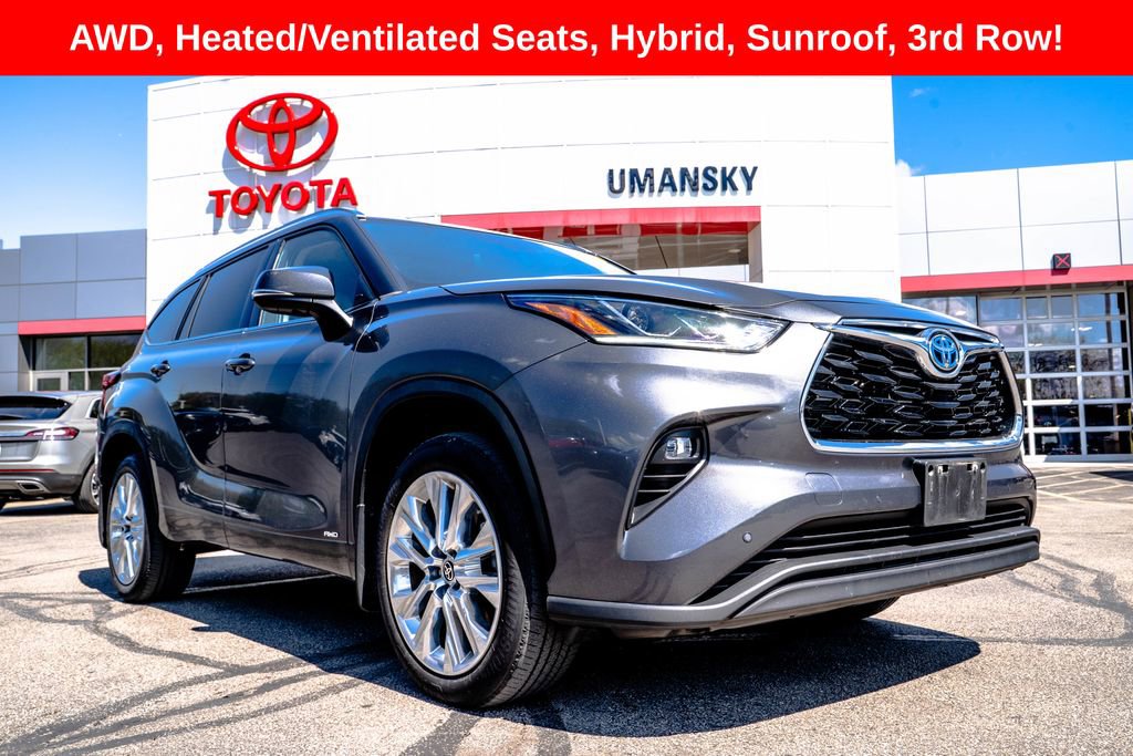 Used 2023 Toyota Highlander Limited AWD/4WD image 1