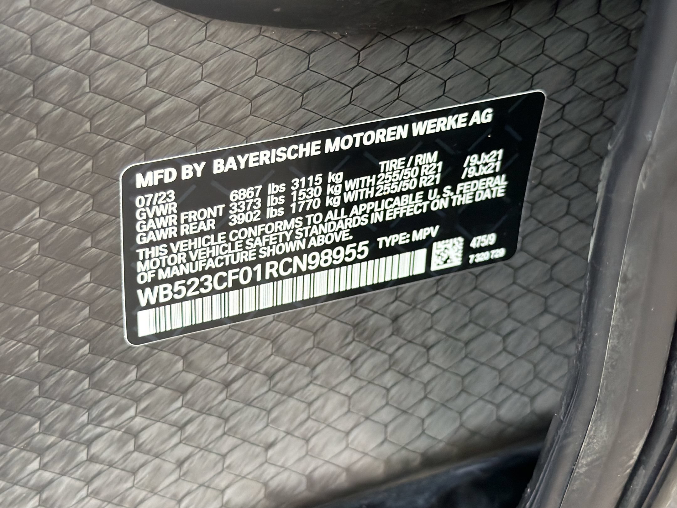 Certified 2024 BMW iX xDrive50 w/ Sport Package AWD/4WD image 26