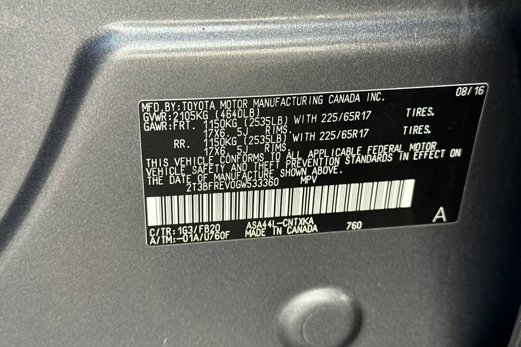 Used 2016 Toyota RAV4 LE image 29