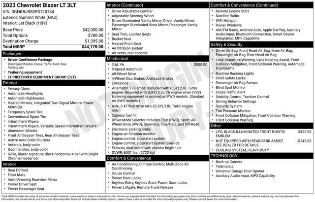 Certified 2023 Chevrolet Blazer LT image 19