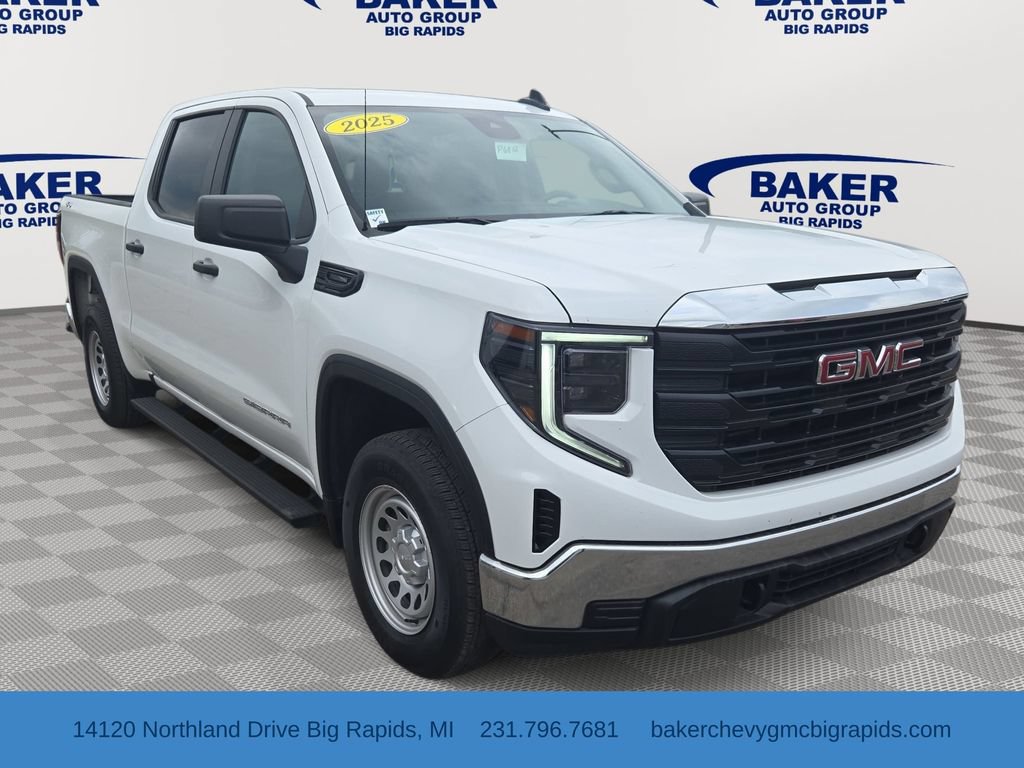 Used 2025 GMC Sierra 1500 Pro w/ Pro Value Package AWD/4WD image 1