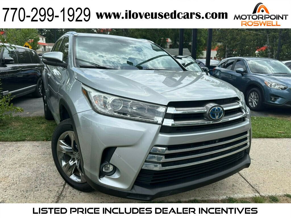 Used 2019 Toyota Highlander Limited Platinum AWD/4WD image 1