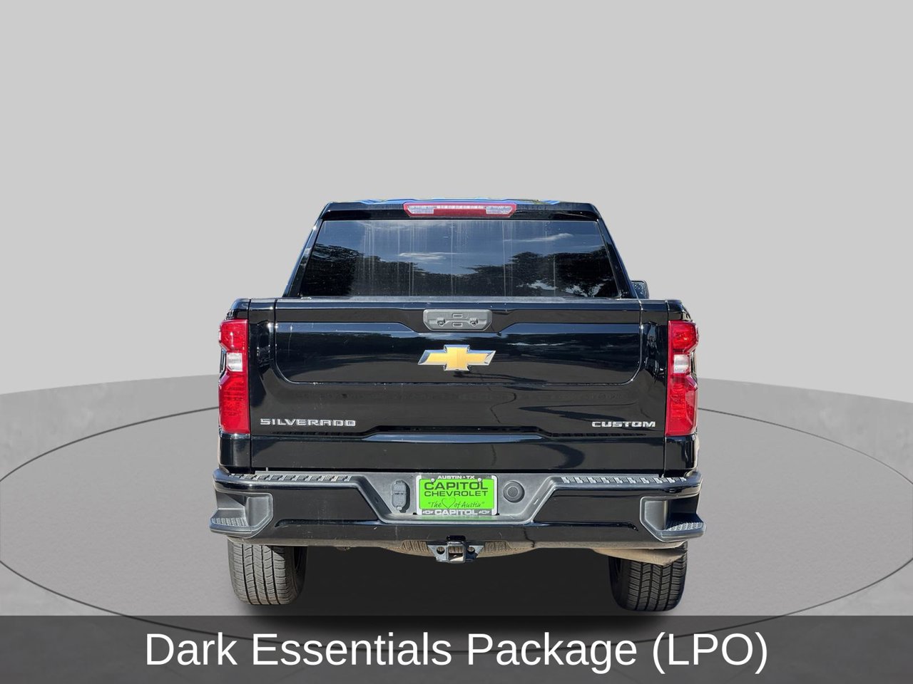 Used 2025 Chevrolet Silverado 1500 Custom w/ LPO, Dark Essentials Package RWD image 4
