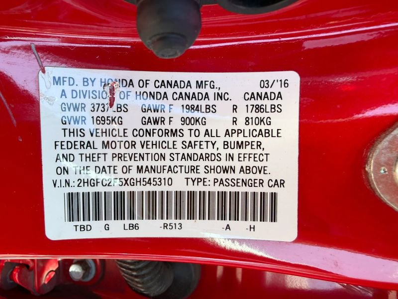 Used 2016 Honda Civic LX image 33
