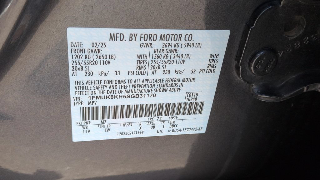 Used 2025 Ford Explorer ST-Line AWD/4WD image 25