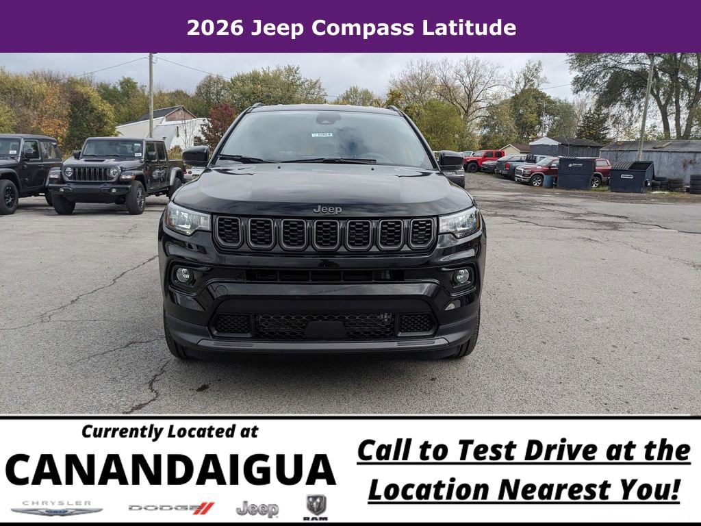 New 2026 Jeep Compass Latitude w/ Quick Order Package 29K image 7