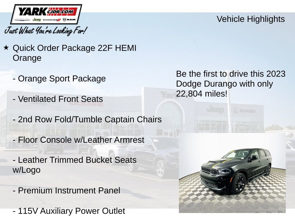 Certified 2023 Dodge Durango R/T image 13