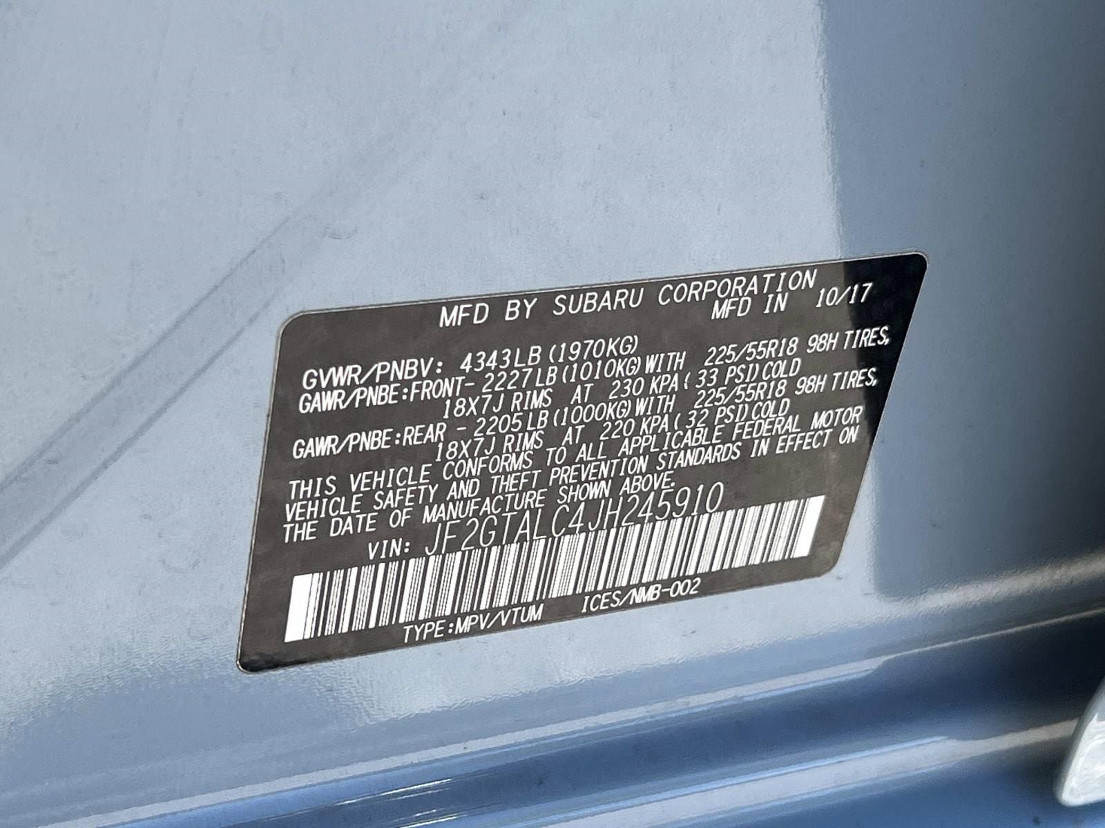 Used 2018 Subaru Crosstrek 2.0i Limited AWD/4WD image 35