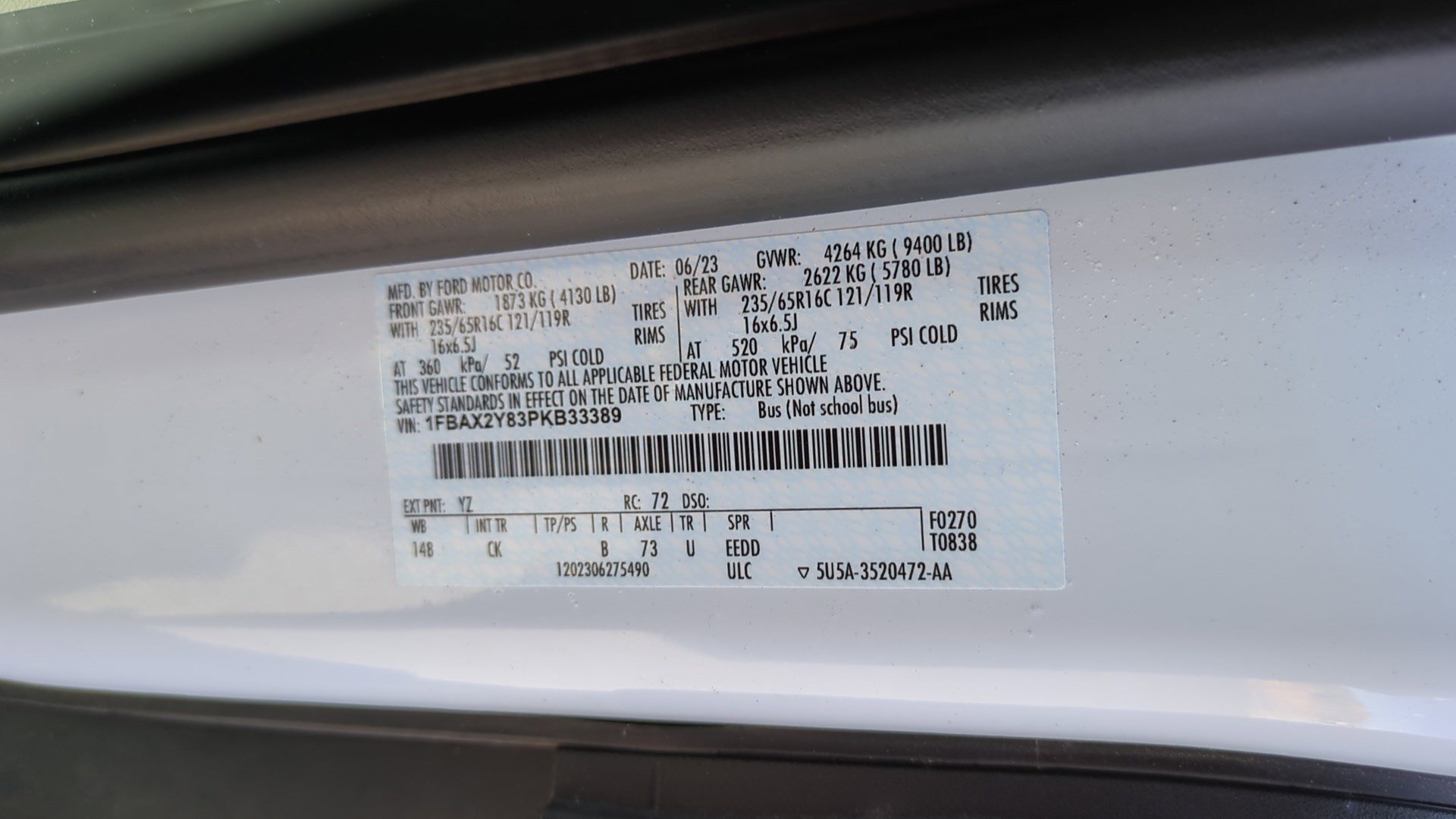 Used 2023 Ford Transit 350 XLT image 30