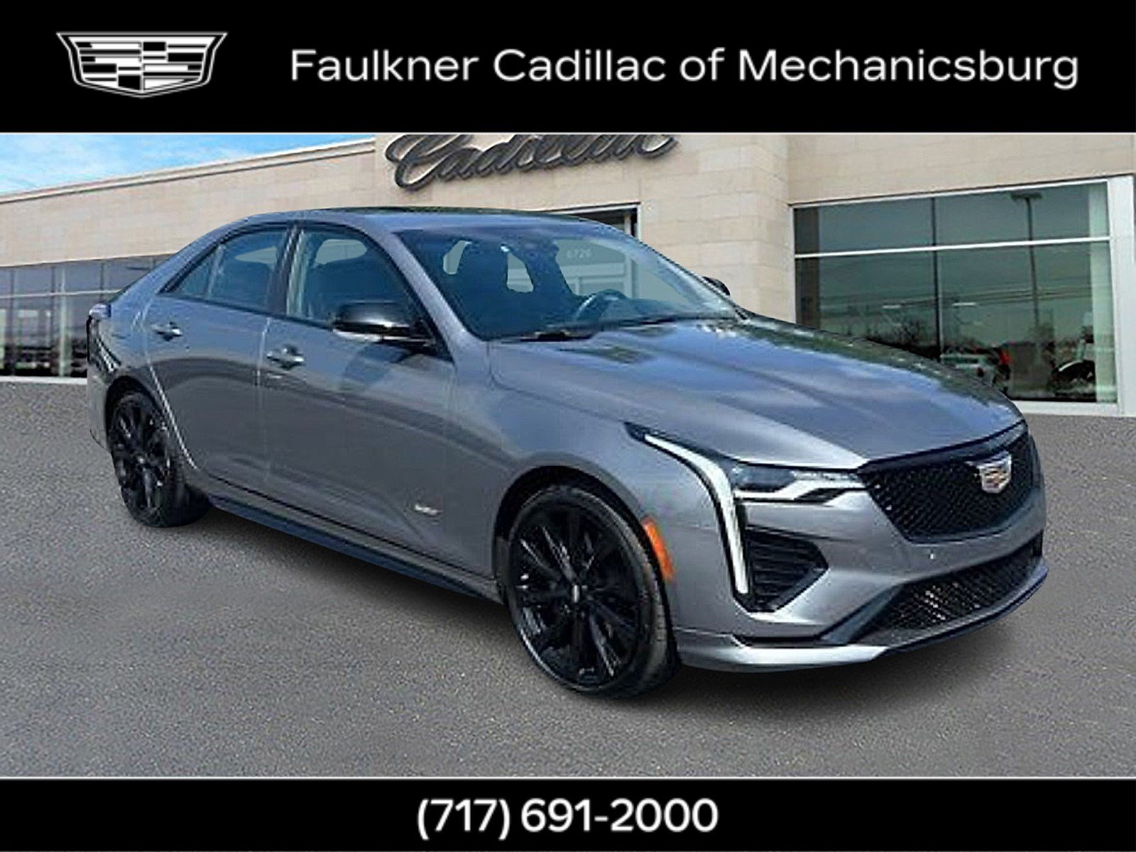 Used 2022 Cadillac CT4 V w/ LPO, ONYX Package AWD/4WD image 1