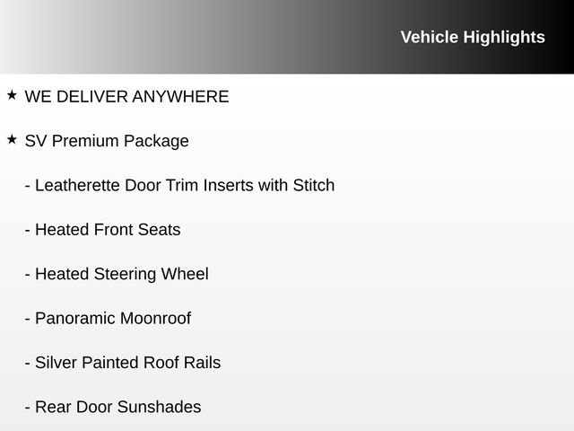 Used 2025 Nissan Rogue SV w/ SV Premium Package image 9