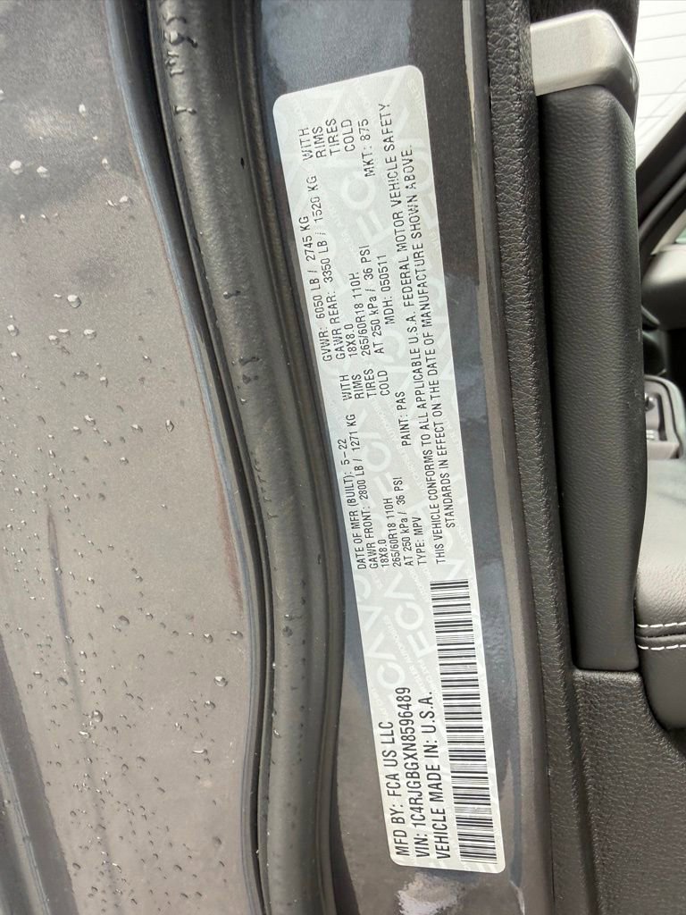 Used 2022 Jeep Grand Cherokee Limited RWD image 25