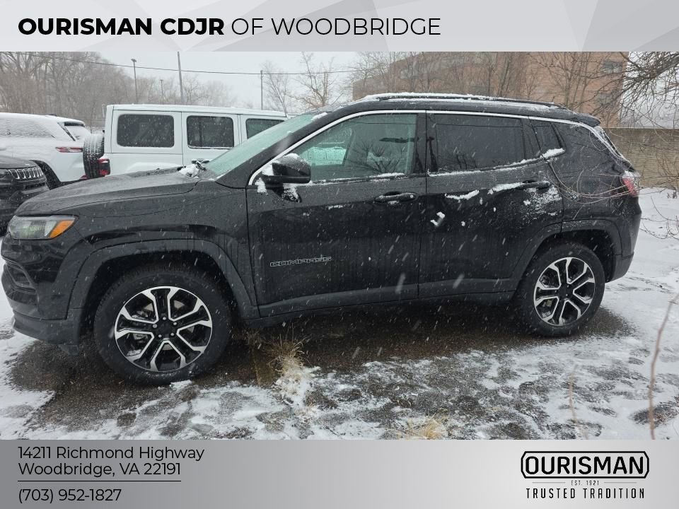 Used 2022 Jeep Compass Limited w/ Sun and Sound Group image 9