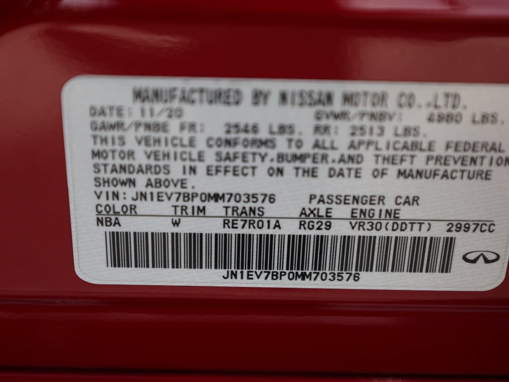 Used 2021 INFINITI Q50 Luxe w/ Cargo Package RWD image 40