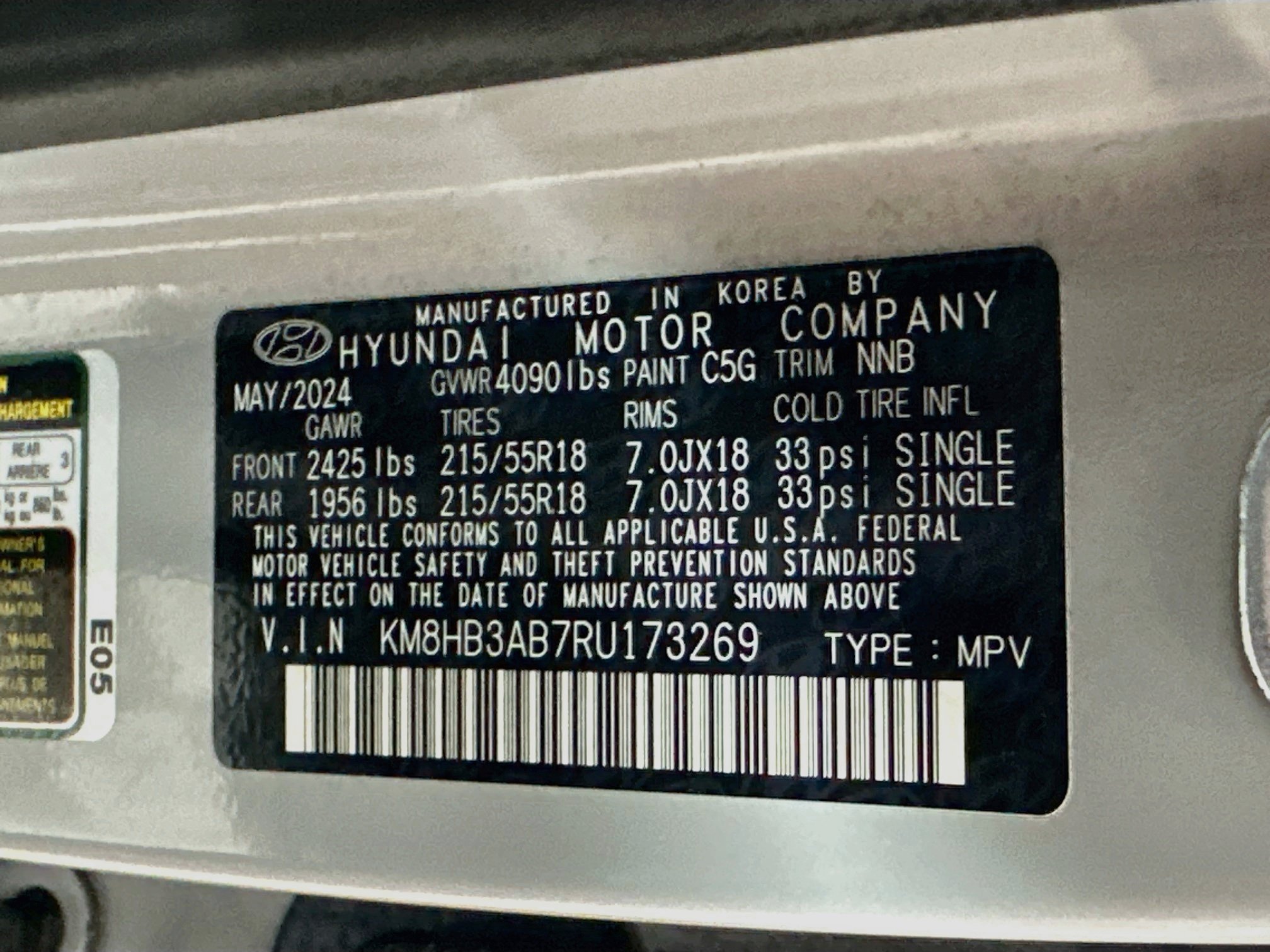 Certified 2024 Hyundai Kona SEL FWD image 29