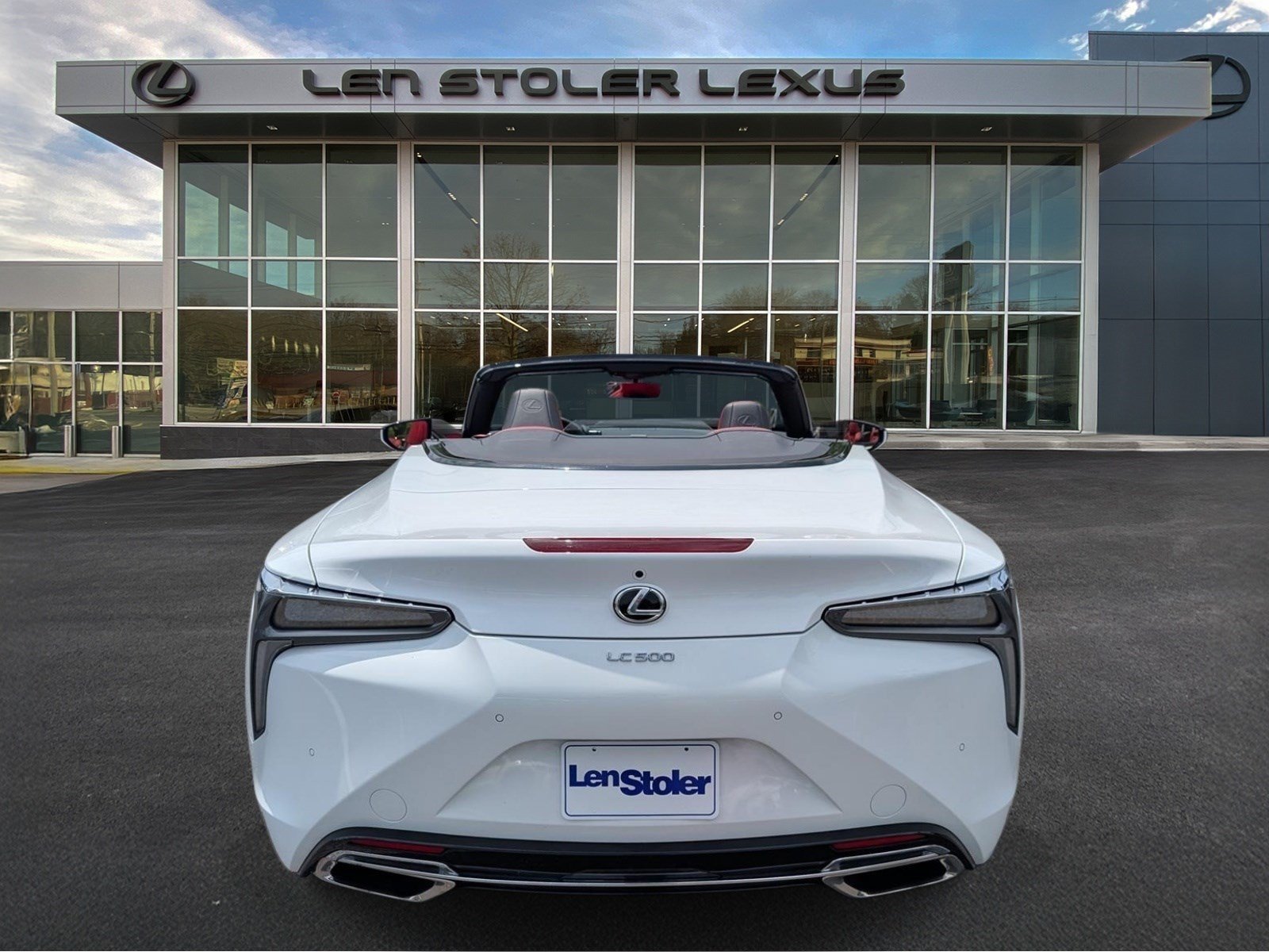 Certified 2021 Lexus LC 500 Convertible w/ Touring Package RWD image 4