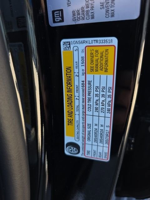 New 2026 Chevrolet Tahoe RST w/ Advanced Technology Package AWD/4WD image 36