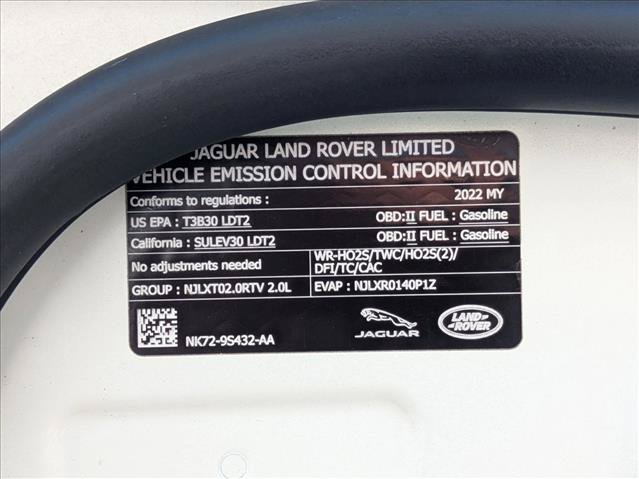 Certified 2022 Land Rover Range Rover Evoque R-Dynamic S AWD/4WD image 25