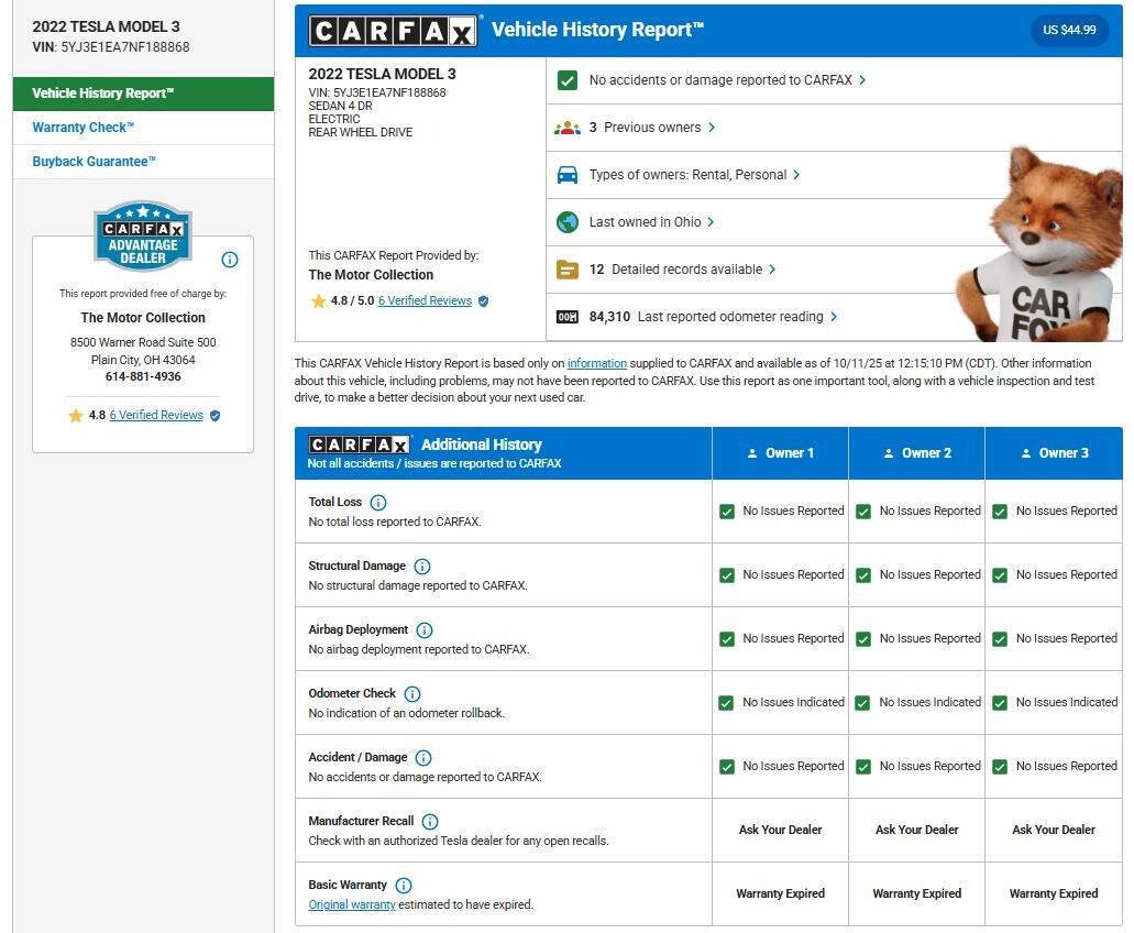 Used 2022 Tesla Model 3 image 13