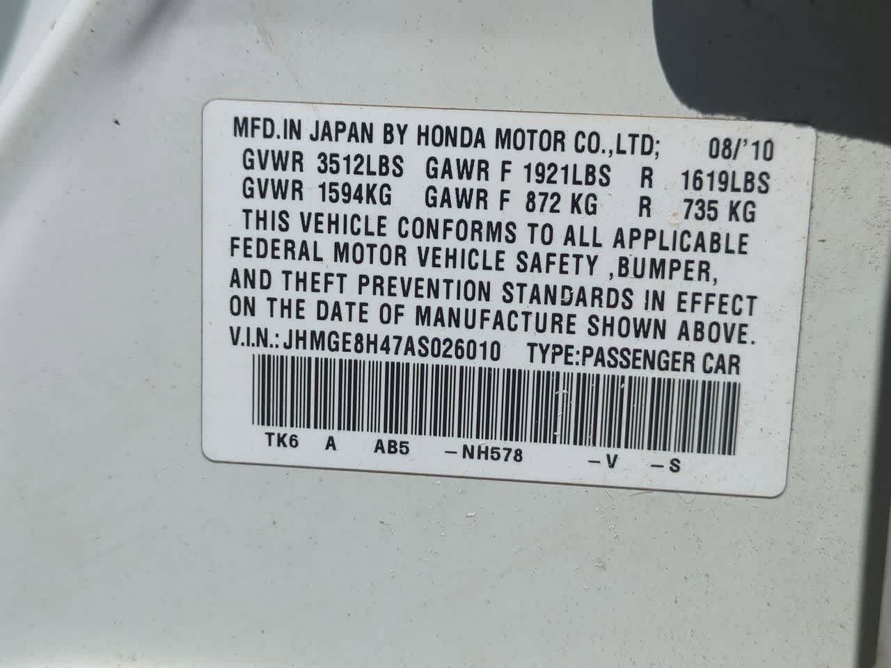 Used 2010 Honda Fit Sport image 33
