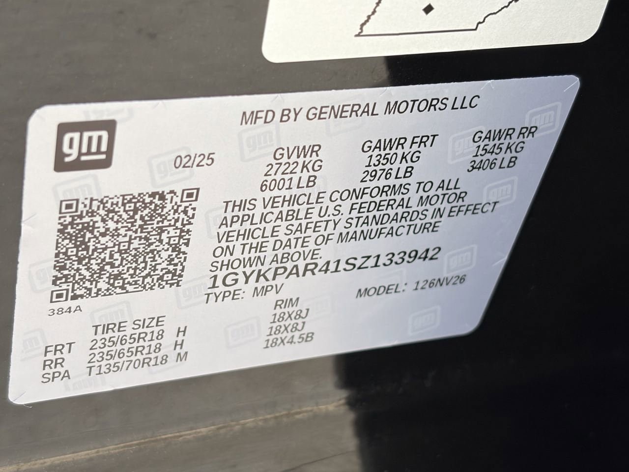 Certified 2025 Cadillac XT6 Luxury FWD image 33