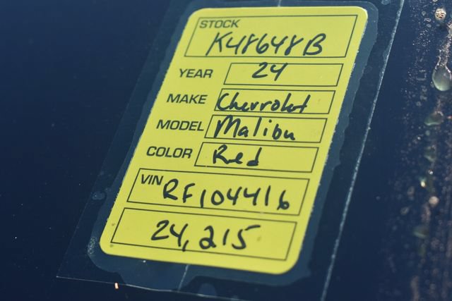 Used 2024 Chevrolet Malibu RS w/ LPO, Floor Liner Package FWD image 14