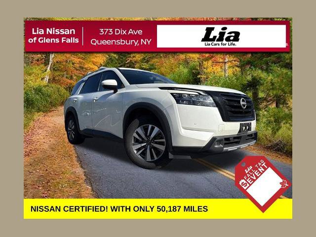 Certified 2023 Nissan Pathfinder SL w/ Black Appearance Package AWD/4WD image 1