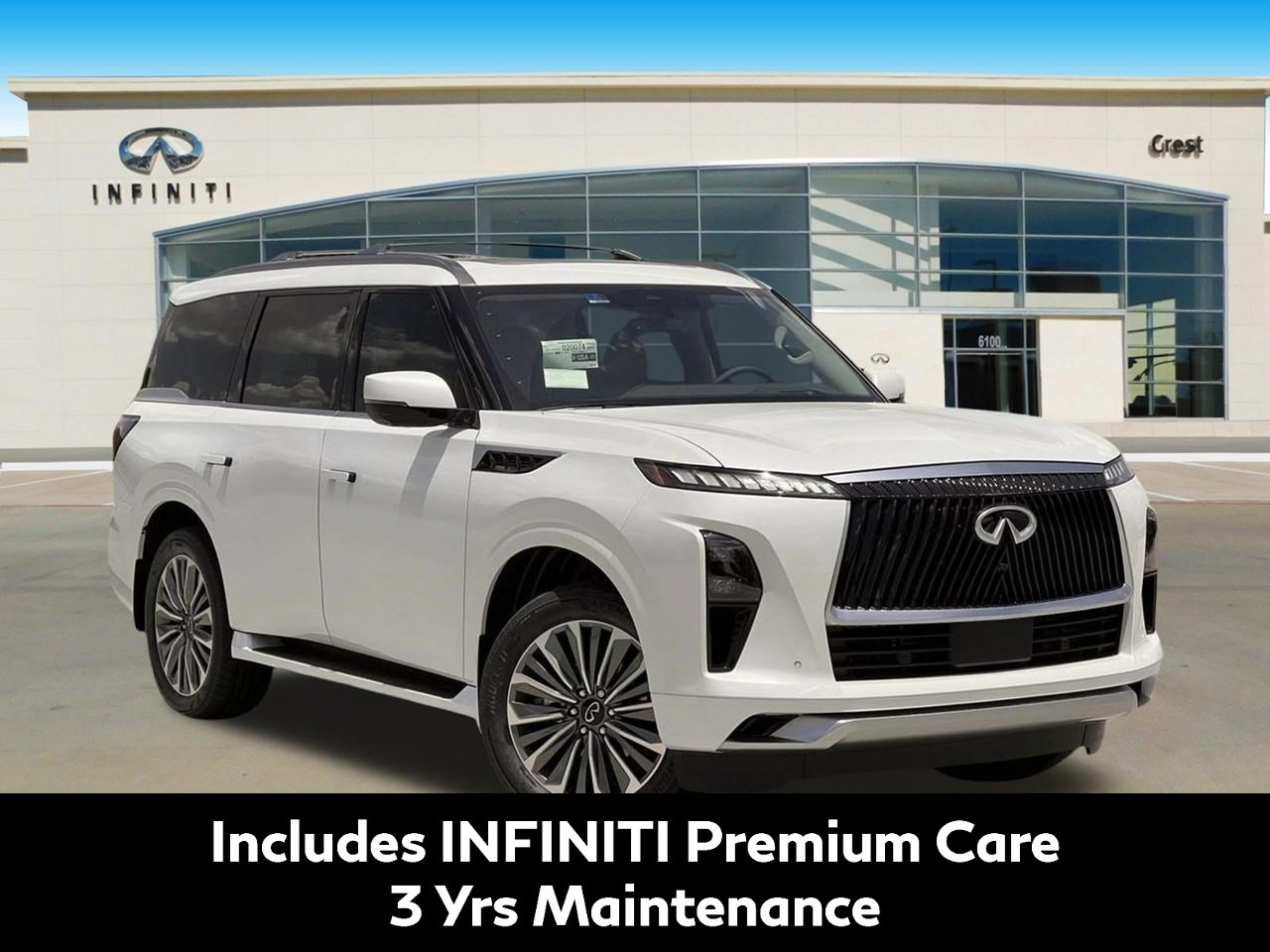 New 2027 INFINITI QX80 Luxe