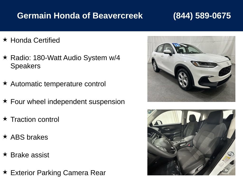 Certified 2025 Honda HR-V LX image 5