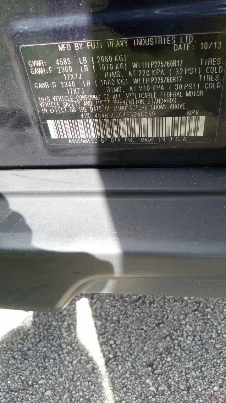 Used 2014 Subaru Outback 2.5i Premium w/ Popular Package #1A image 17