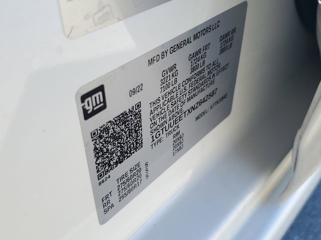 Used 2022 GMC Sierra 1500 AT4 w/ AT4 Preferred Package image 29