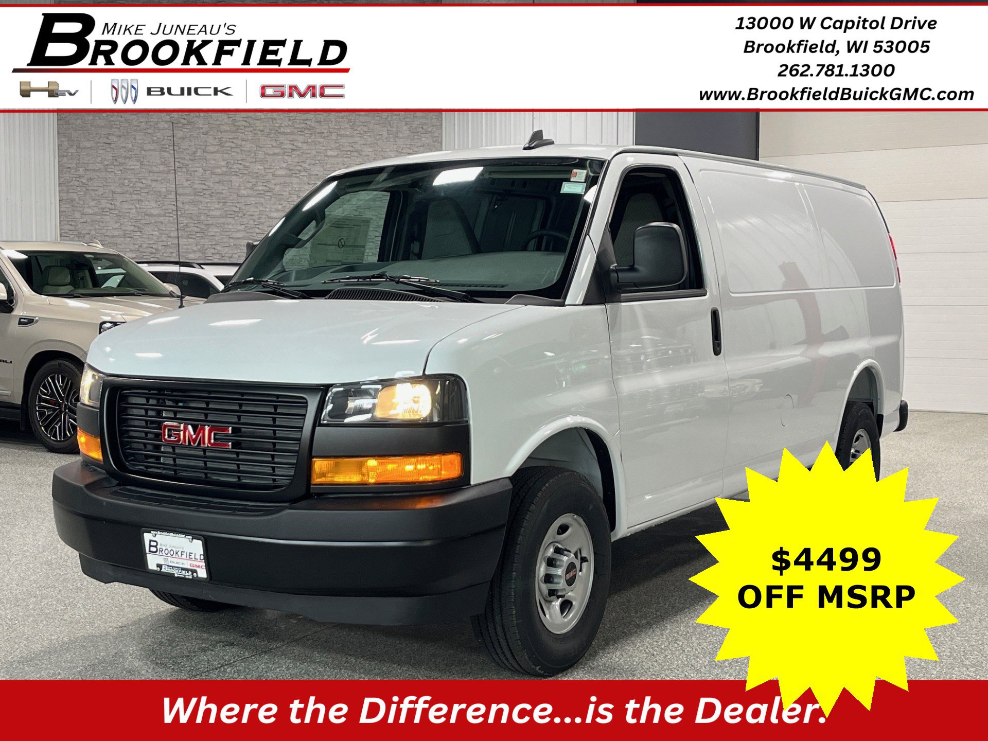 New 2025 GMC Savana 3500 w/ Driver Convenience Package image 1