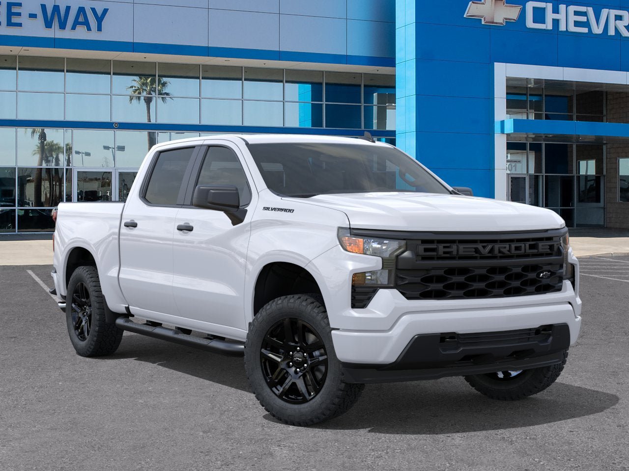 New 2026 Chevrolet Silverado 1500 Custom w/ Turbomax Blackout Package RWD image 26