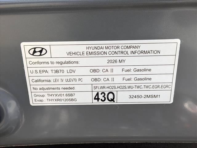 New 2026 Hyundai Venue SEL FWD image 18