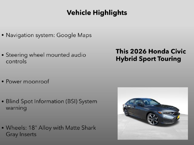 New 2026 Honda Civic Sport Touring image 5