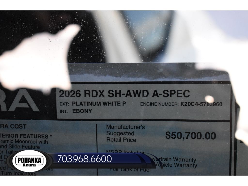 New 2026 Acura RDX w/ Advance Package AWD/4WD image 40