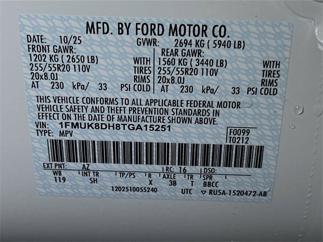 New 2026 Ford Explorer Active image 17