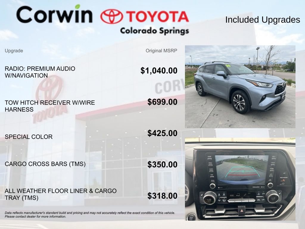 Used 2020 Toyota Highlander XLE AWD/4WD image 4