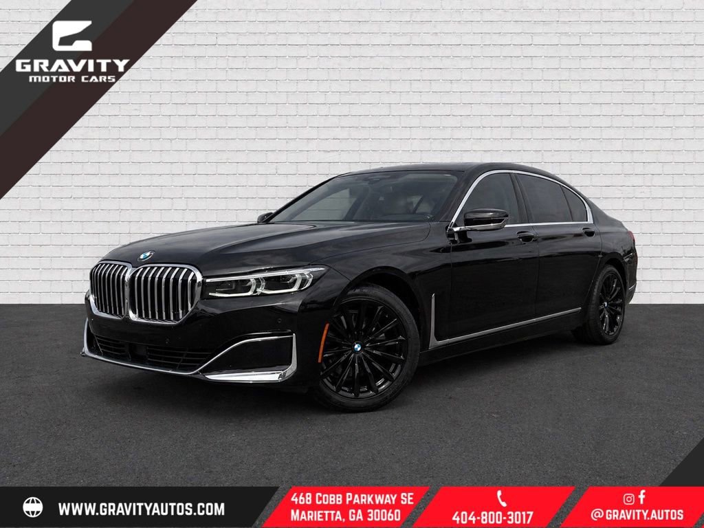 Used 2021 BMW 740i w/ Premium Package RWD image 1