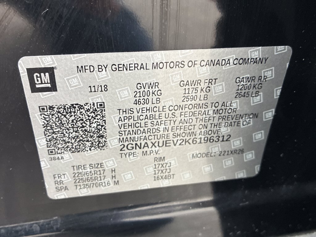Used 2019 Chevrolet Equinox LT AWD/4WD image 39