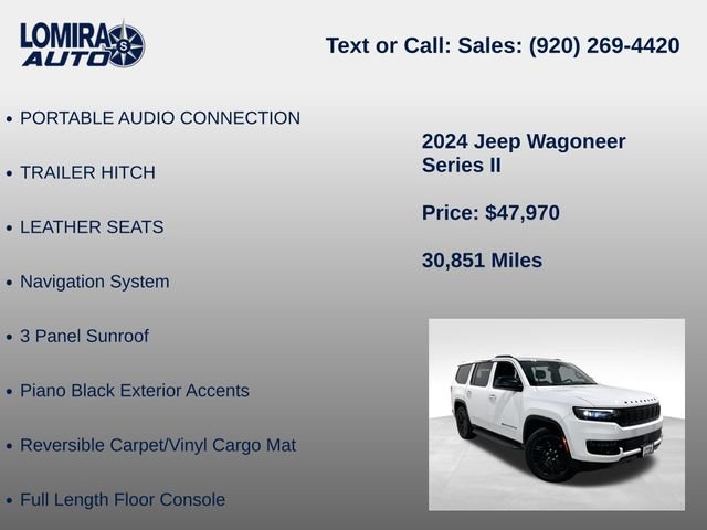 Used 2024 Jeep Wagoneer Series II AWD/4WD image 33