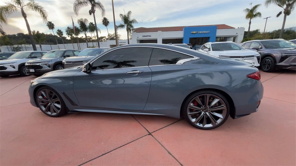 Used 2022 INFINITI Q60 Red Sport 400 w/ Carbon Fiber Package image 5