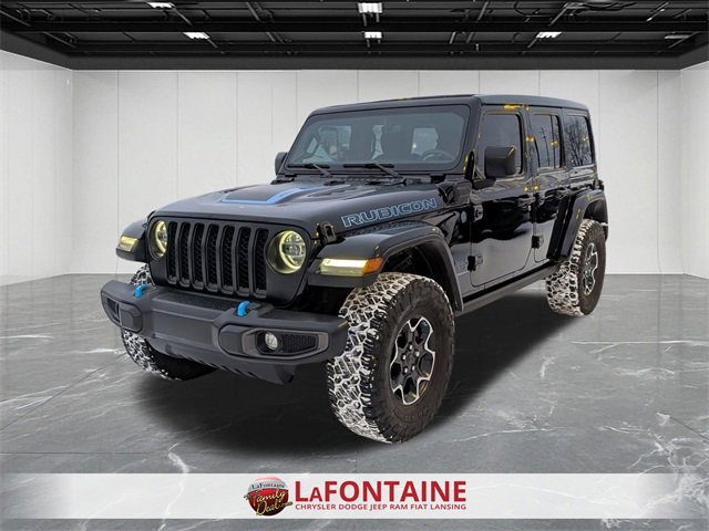 Used 2023 Jeep Wrangler Unlimited Rubicon 4xe w/ Cold Weather Group image 1